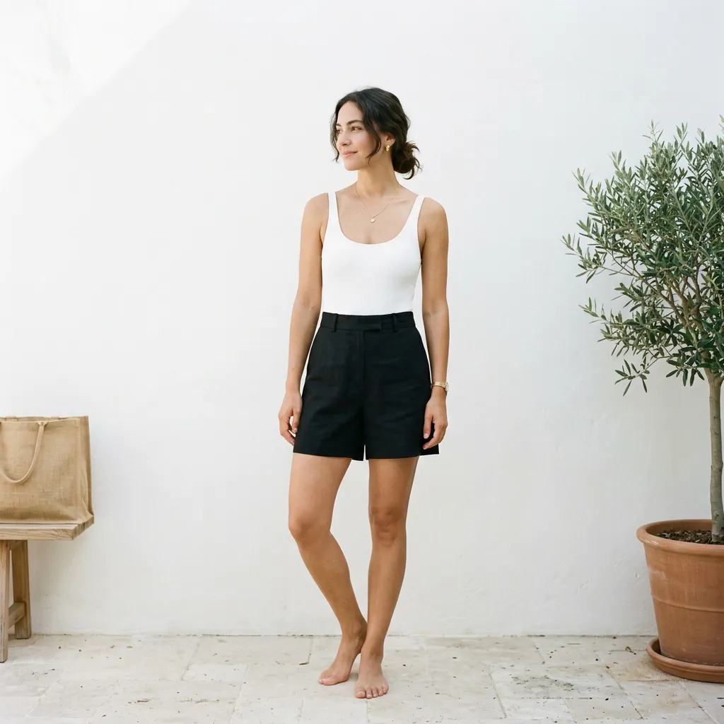 30 Swimsuit With Shorts Ideas: The Ultimate Guide to Stylish Warm Weather Looks 24 Minimalist Swimsuit and Shorts Outfit Ideas