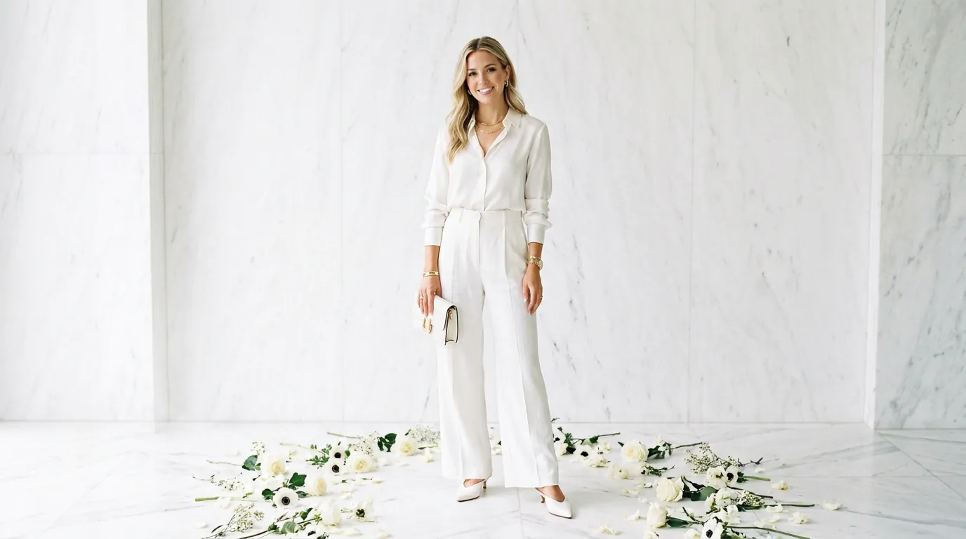 White Outfit Ideas: 30 Creative Looks to Inspire Your Next Stunning Style 1 white outfit ideas