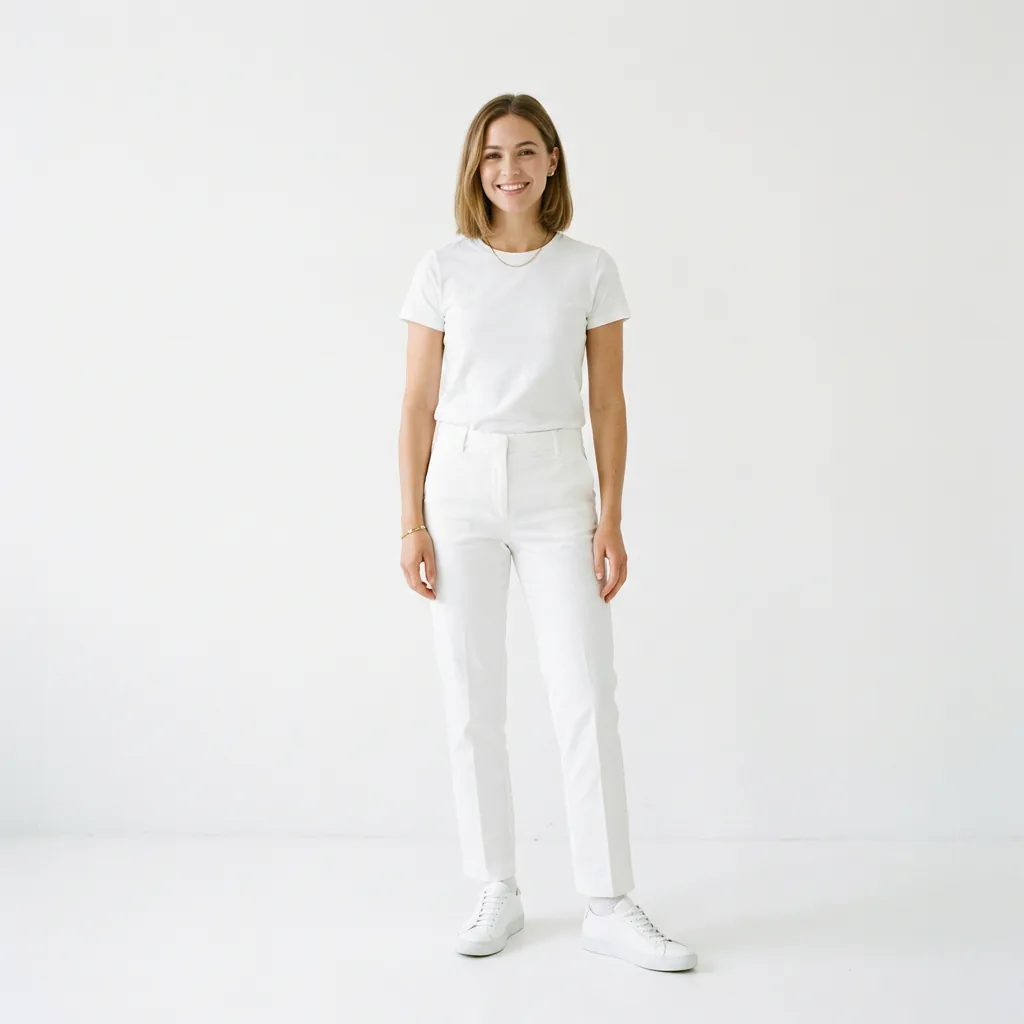 White Outfit Ideas: 30 Creative Looks to Inspire Your Next Stunning Style 22 White Outfit Ideas White Minimalist Ideas
