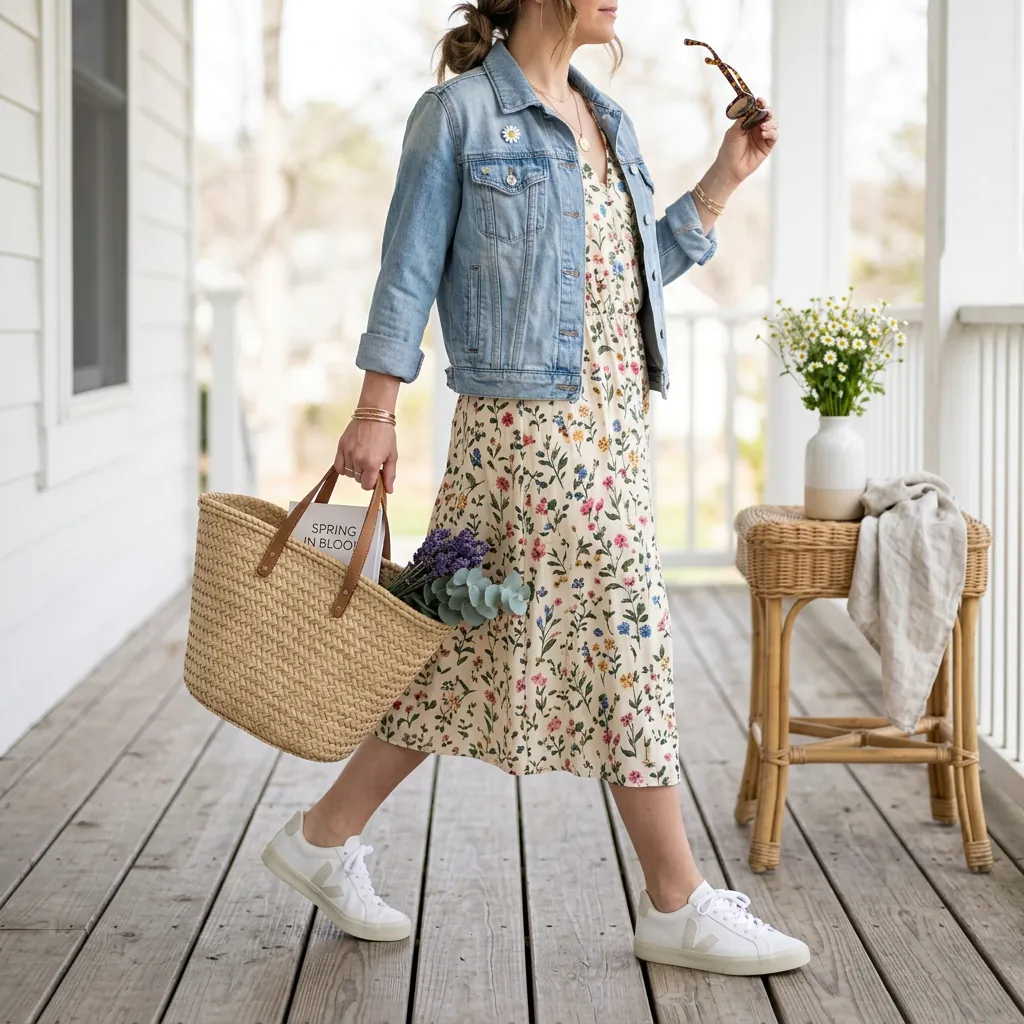 Comfy Spring Outfits Casual Sneaker Ideas