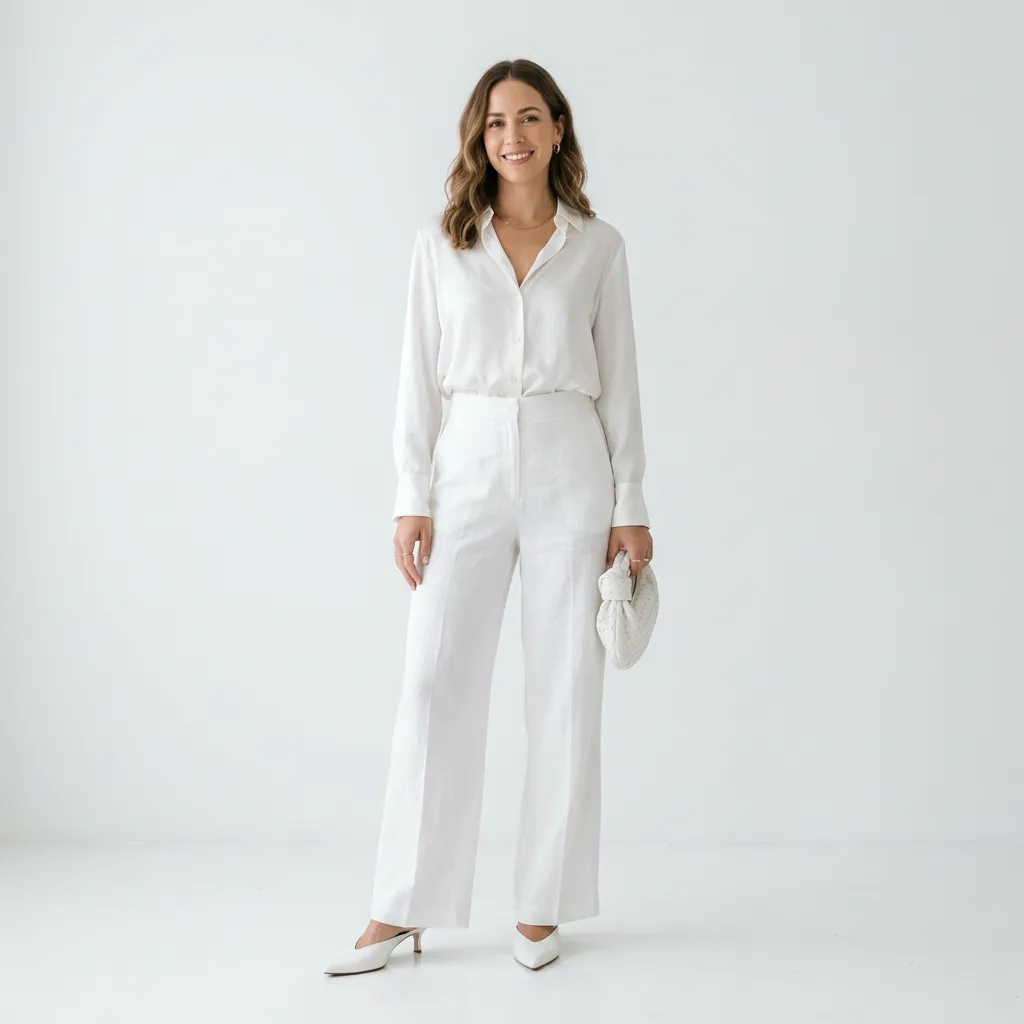 White Outfit Ideas: 30 Creative Looks to Inspire Your Next Stunning Style 2 White Outfit Idea All White Look Ideas