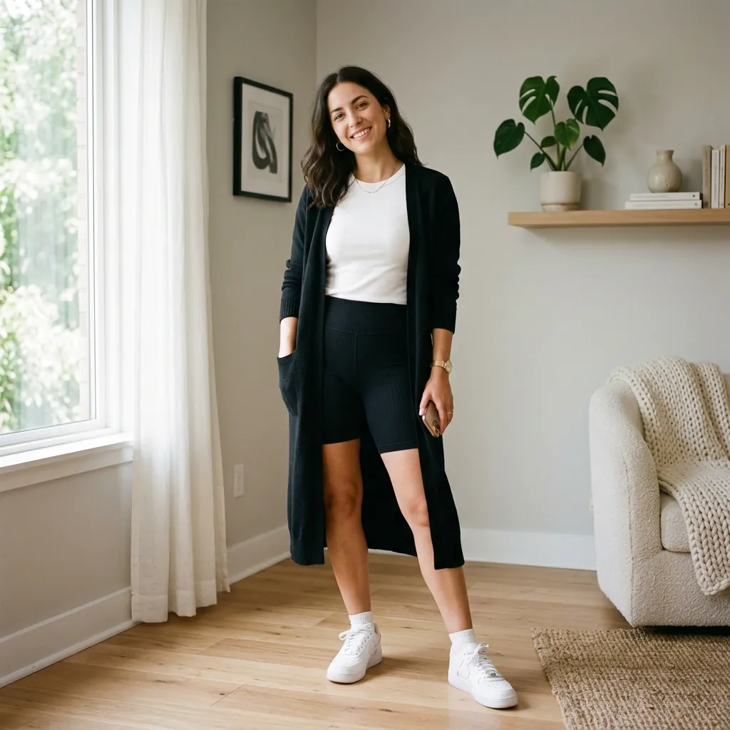 Cardigan Outfit Ideas Black
