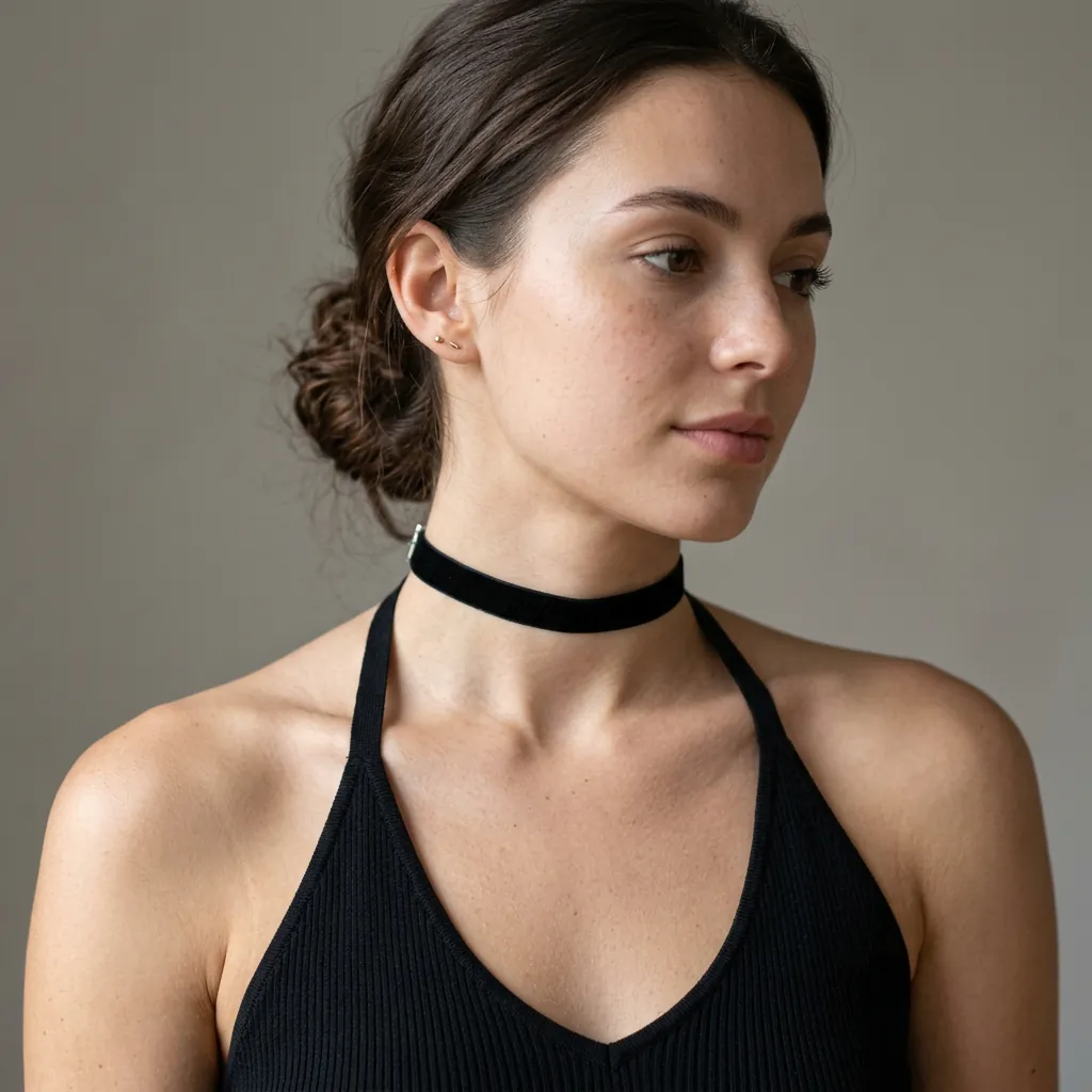 Choker Necklace Styling Ideas