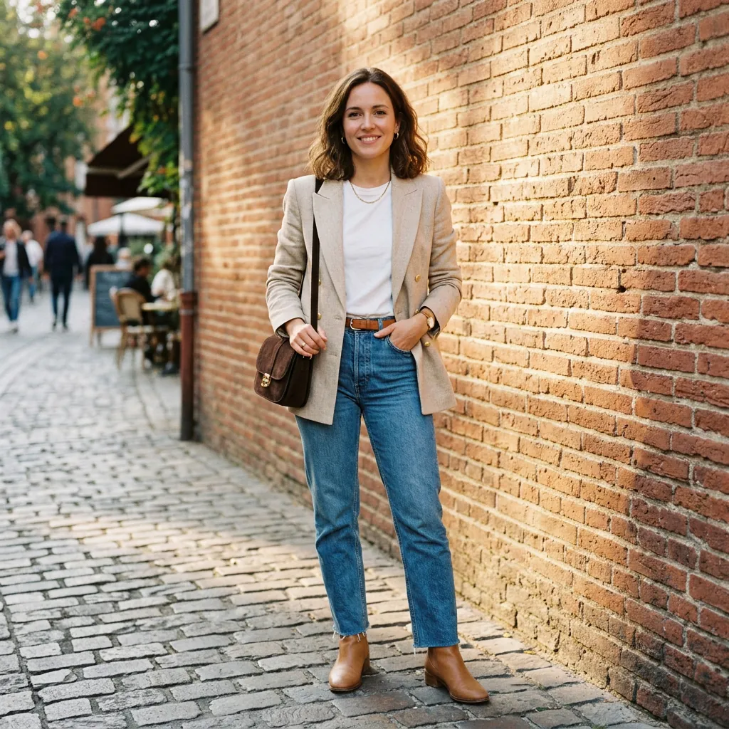 Outfit Ideas Jeans: 30 Stylish Ways to Wear Denim 4 Blazer and Outfit Ideas Jeans
