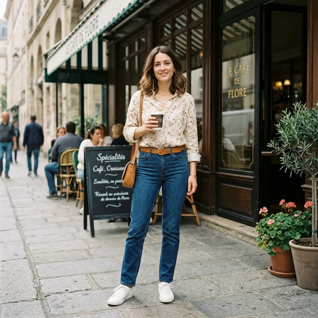 Outfit Ideas Jeans: 30 Stylish Ways to Wear Denim 27 Tucked In Blouse with Outfit Ideas Jeans