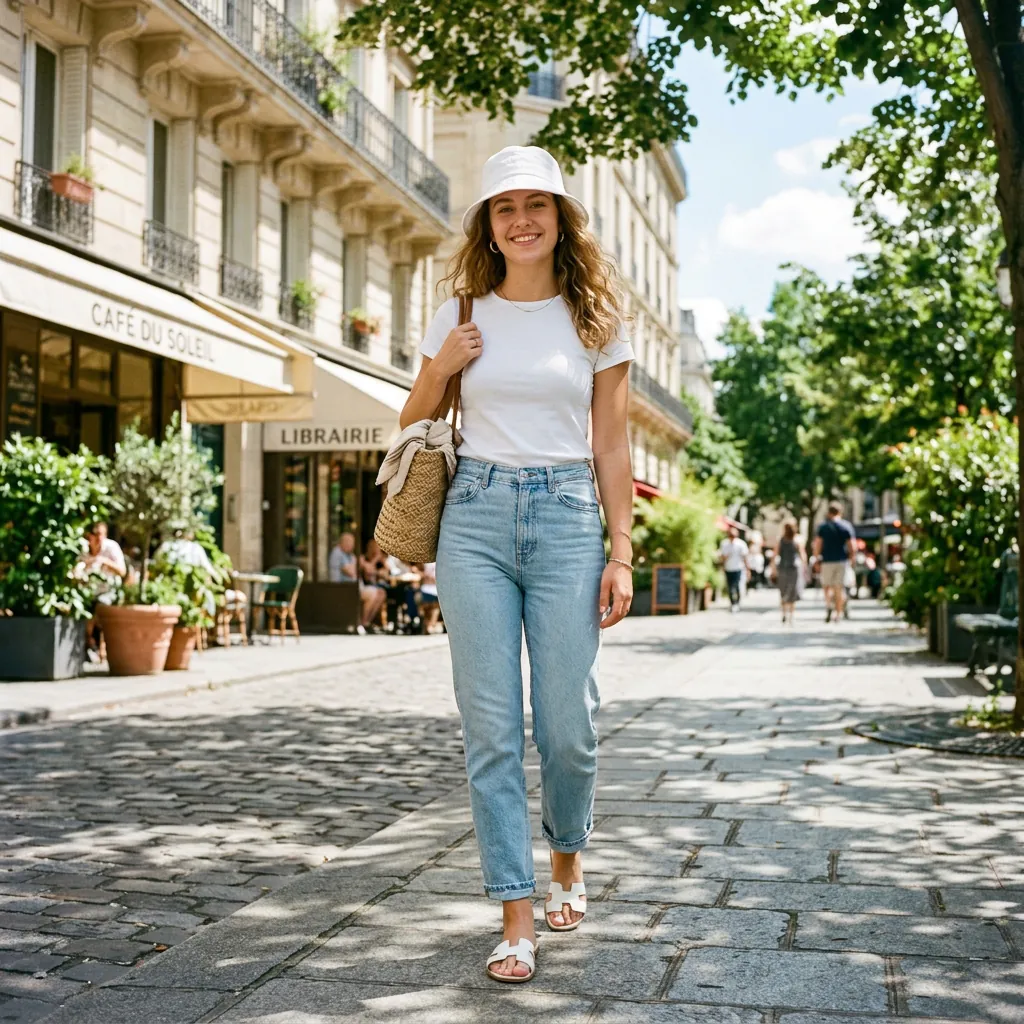Casual Summer Outfit Ideas with Bucket Hats