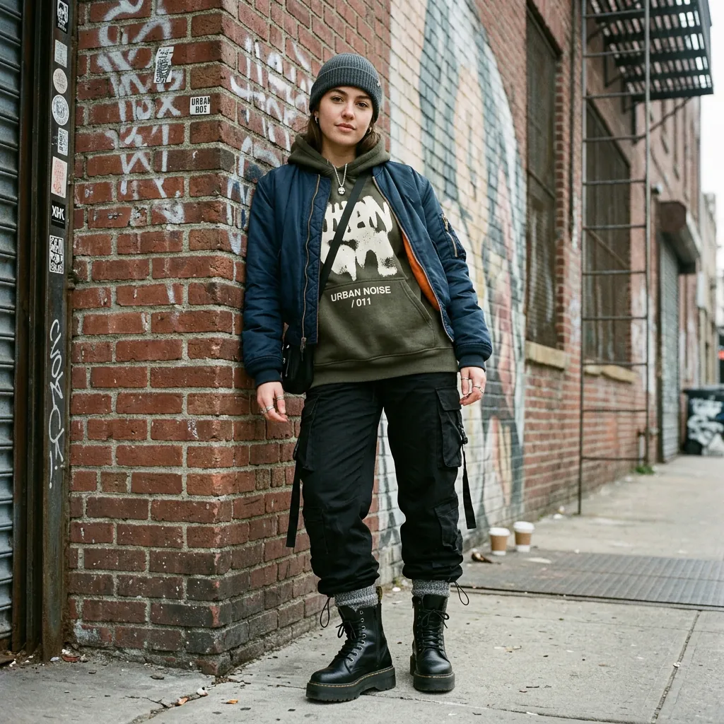 30 NYC Winter Outfits Ideas: Trendy Looks for the Cold Season 4 Streetwear-Inspired Cold Weather Ensemble