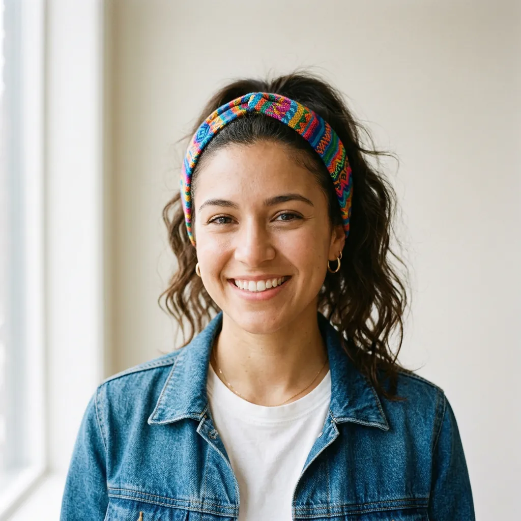 Colorful Hairstyles With Headbands Ideas