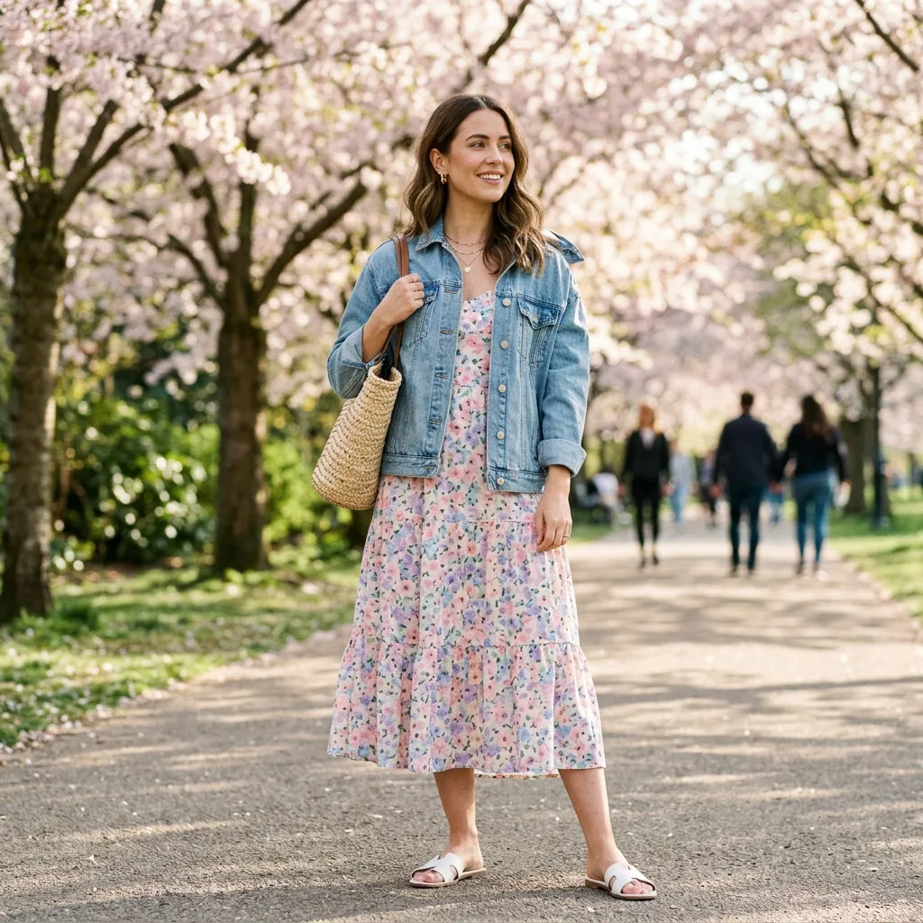 Comfy Spring Outfits Lightweight Jacket Ideas