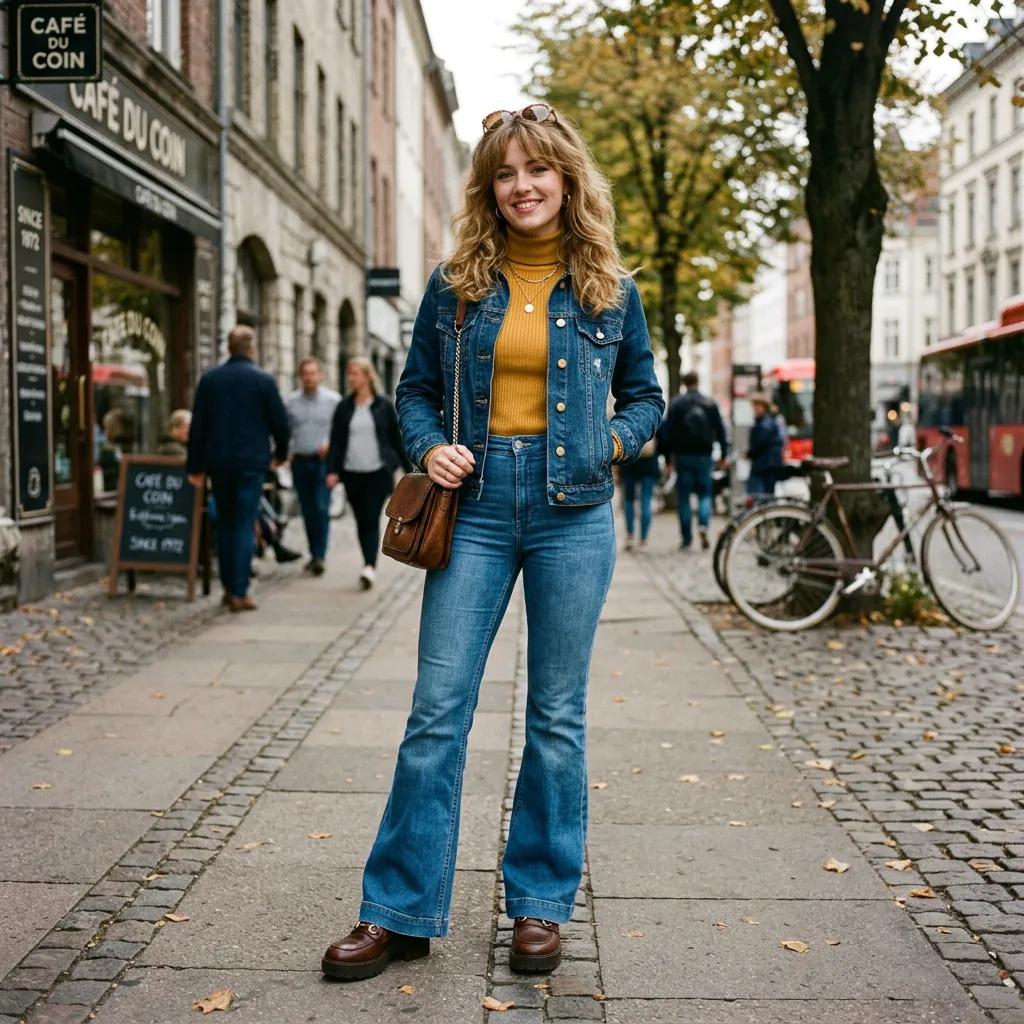 Outfit Ideas Jeans: 30 Stylish Ways to Wear Denim 13 Flare Outfit Ideas Jeans