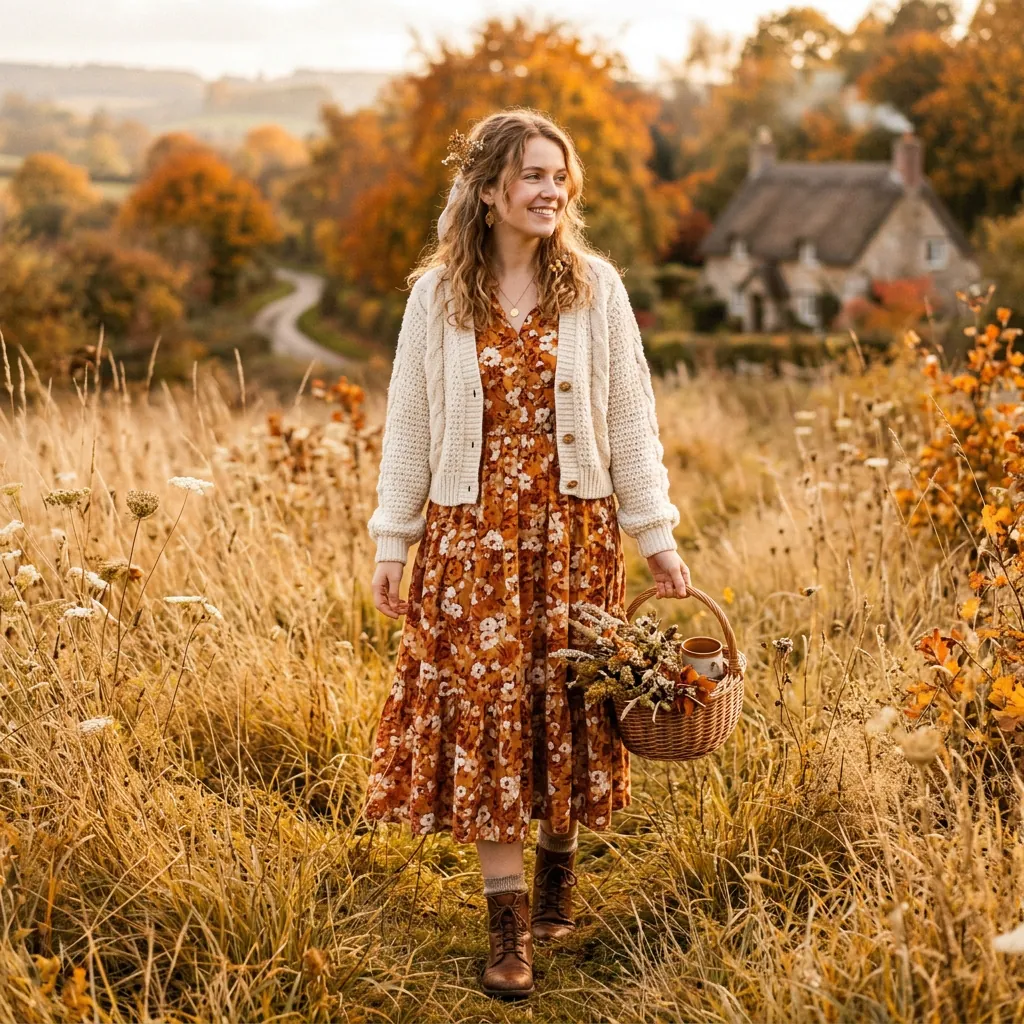 Cottagecore Fall Outfits 2026 Ideas