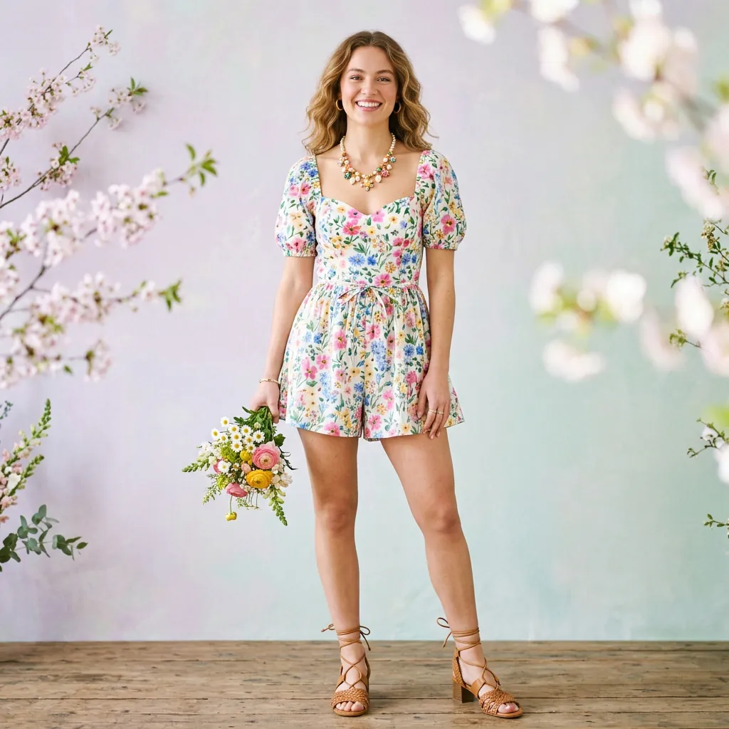Spring Birthday Romper Ideas