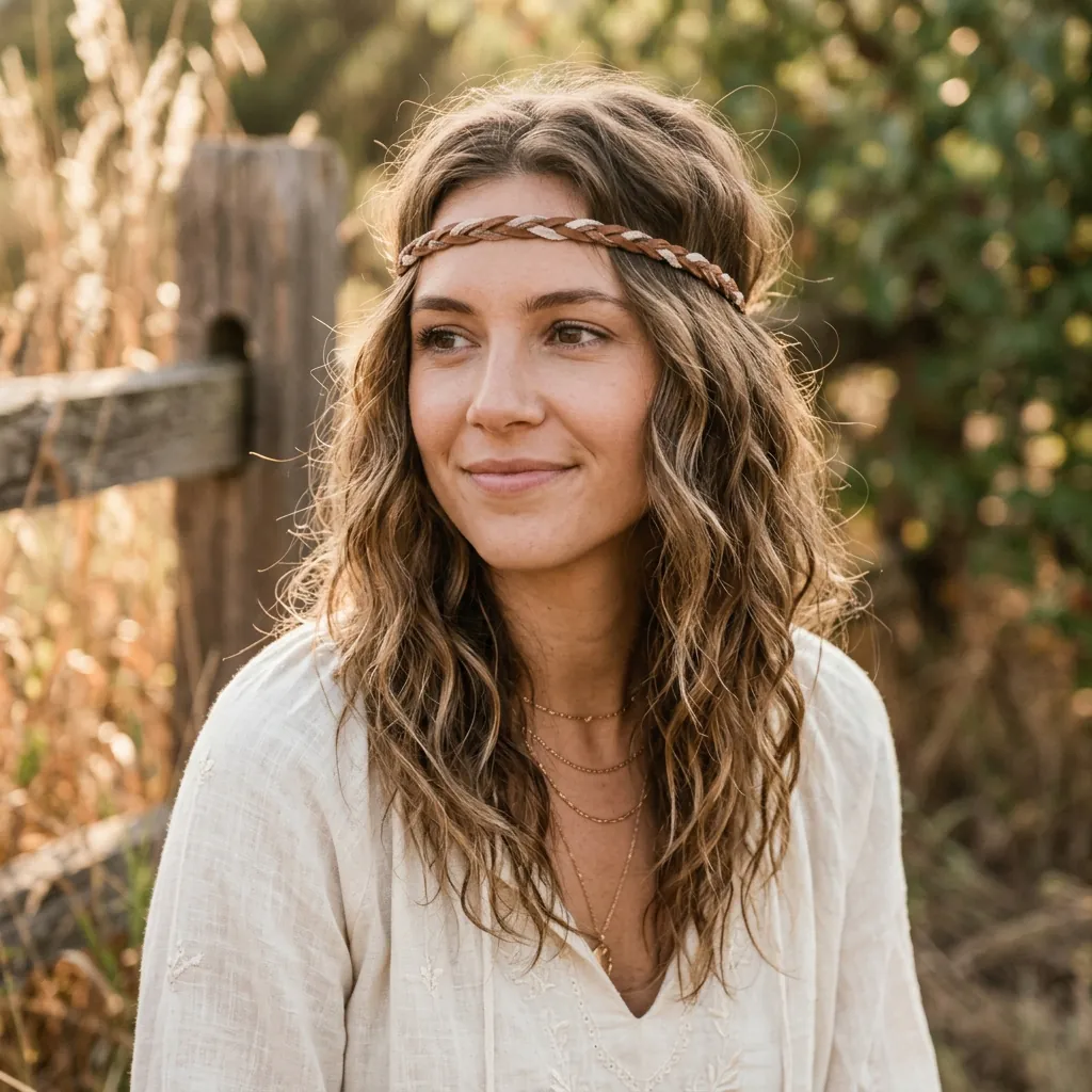 Bohemian Hairstyles With Headbands Ideas