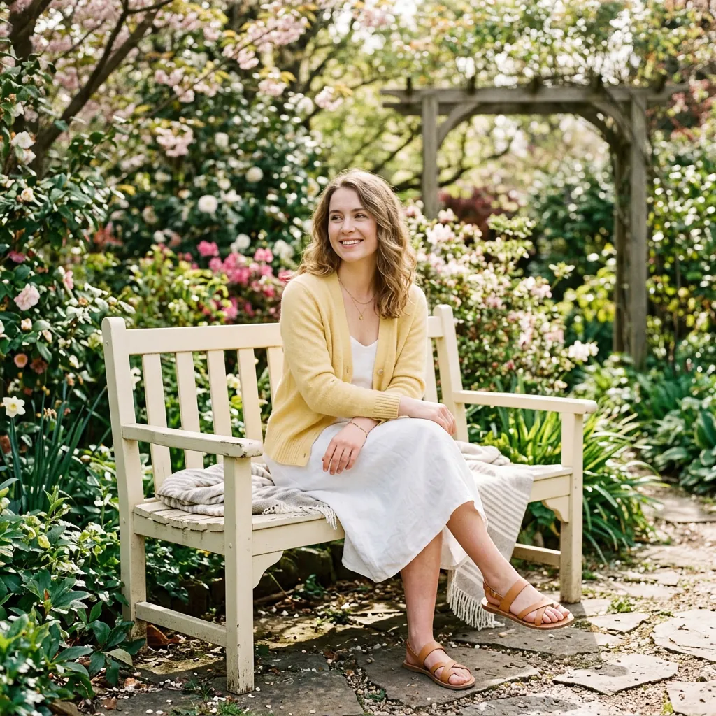 Comfy Spring Outfit Knit Cardigan Ideas