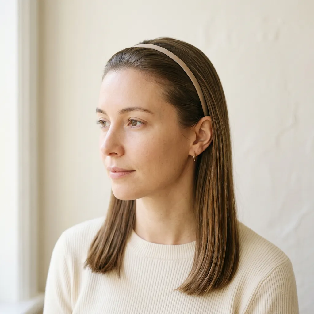 Minimalist Headband Hairstyle Ideas