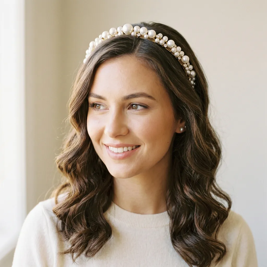 Pearl Hairstyles With Headbands Ideas