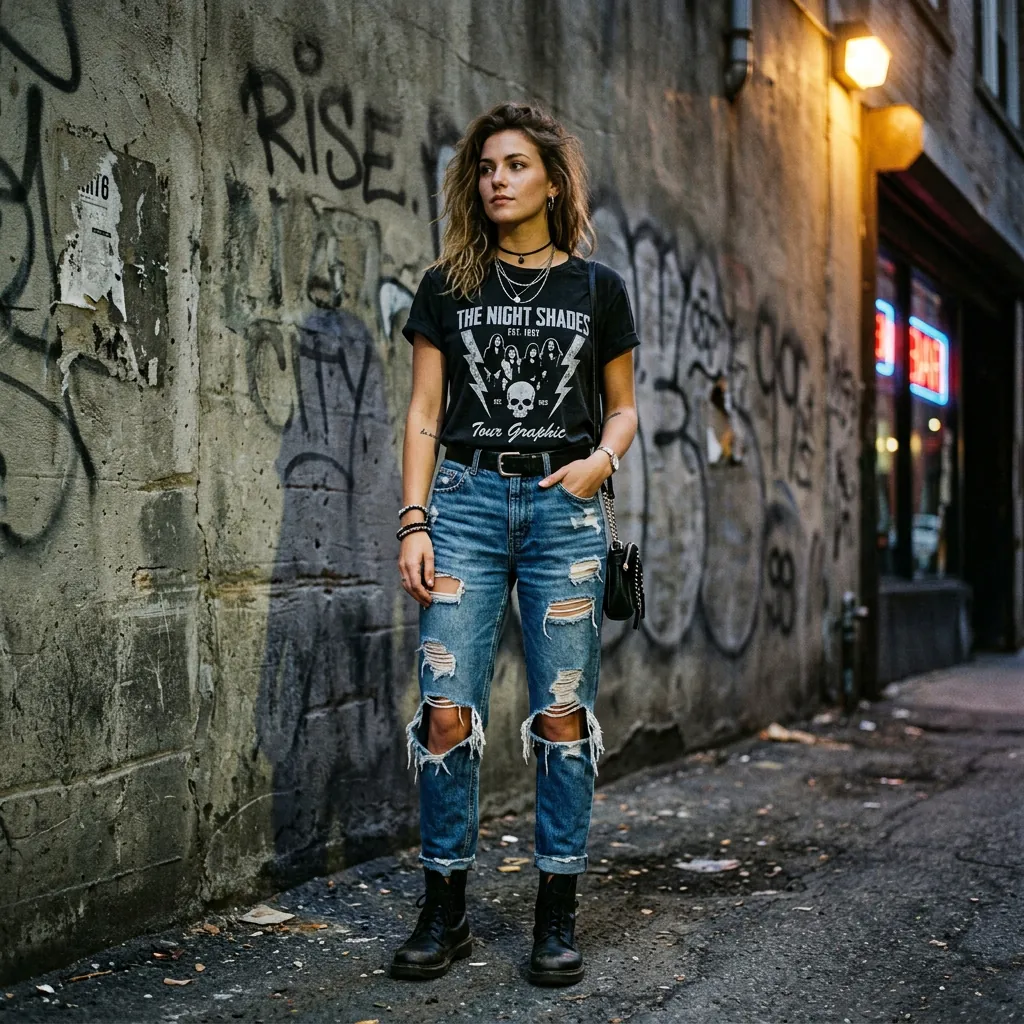 Outfit Ideas Jeans: 30 Stylish Ways to Wear Denim 19 Ripped Outfit Ideas Jeans