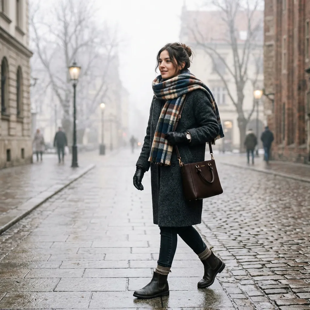 Winter Outfit Ideas with Scarves and Accessories