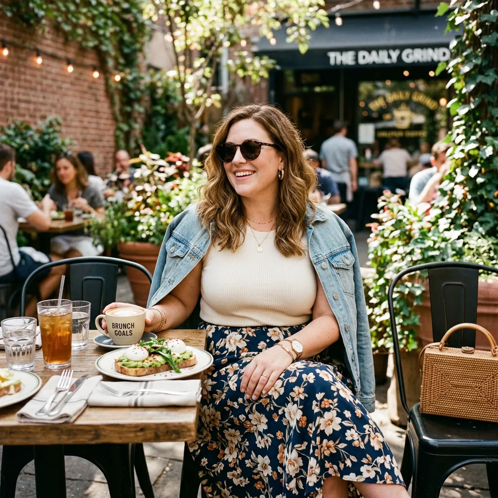 Casual Brunch Midsize Spring Outfits