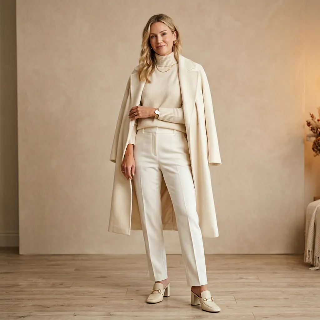 White Outfit Ideas: 30 Creative Looks to Inspire Your Next Stunning Style 5 White Outfit Idea Winter White Ideas
