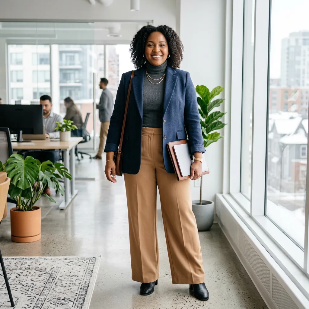 Office AppropriatePlus Size Winter Outfits Ideas
