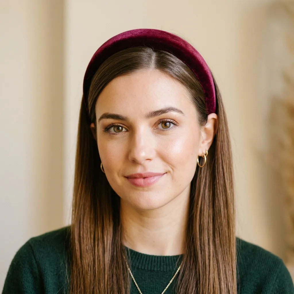 Velvet Hairstyles With Headbands Ideas