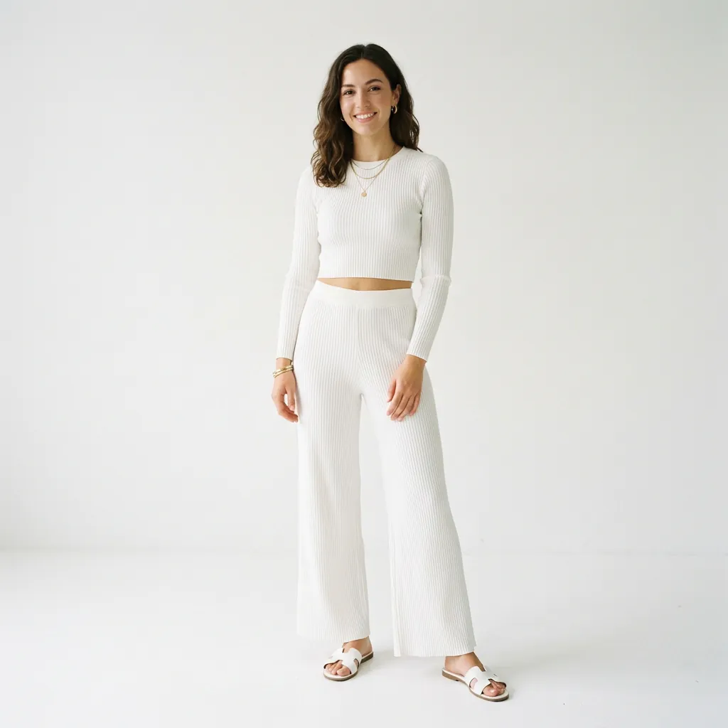 White Outfit Ideas: 30 Creative Looks to Inspire Your Next Stunning Style 17 White Outfit Ideas White Coord Set Ideas