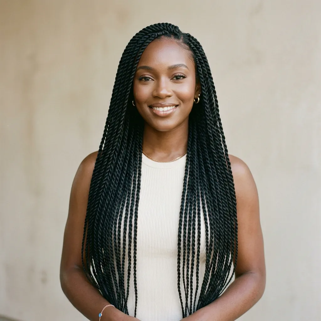Senegalese Twist Braids Hairstyles Ideas