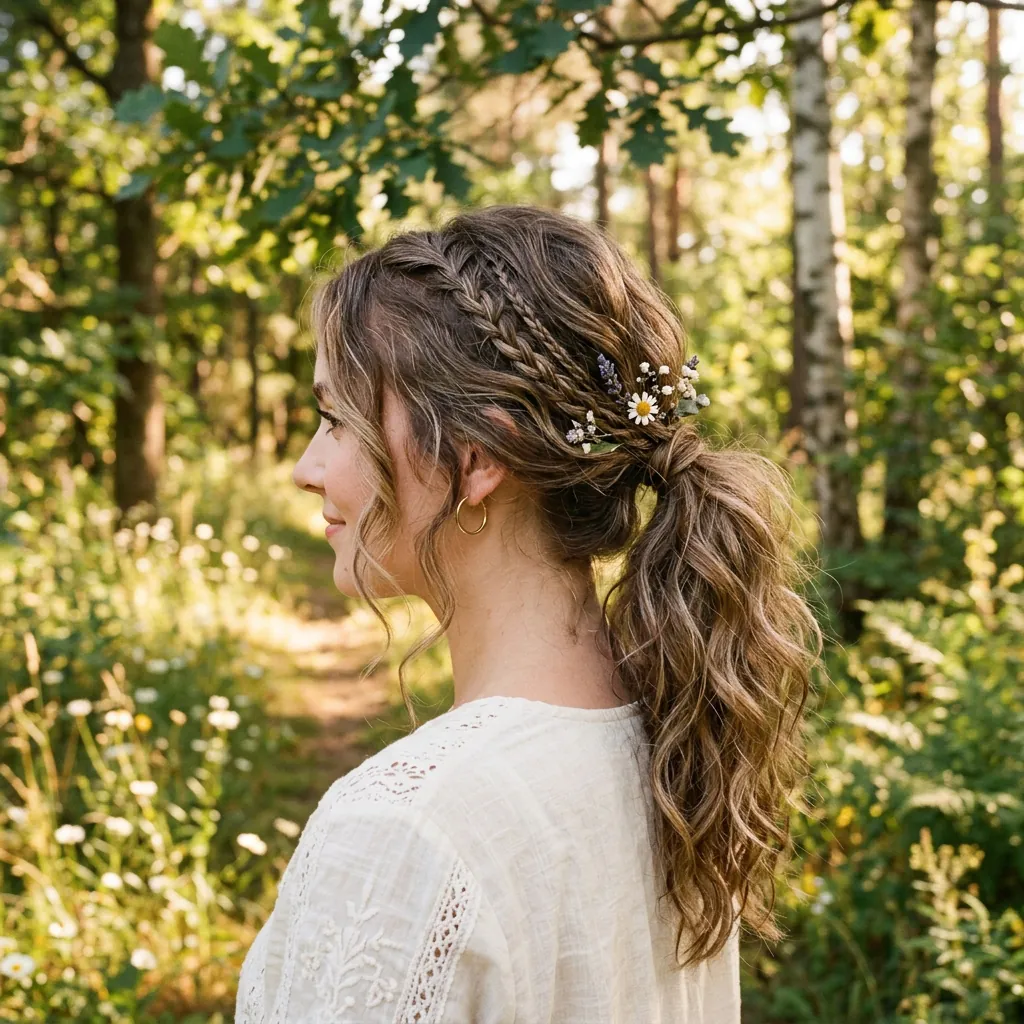Hairstyles Ponytail Ideas: 30 Stunning Looks That Will Absolutely Transform Your Style 30 Boho Ponytail Hairstyles Idea