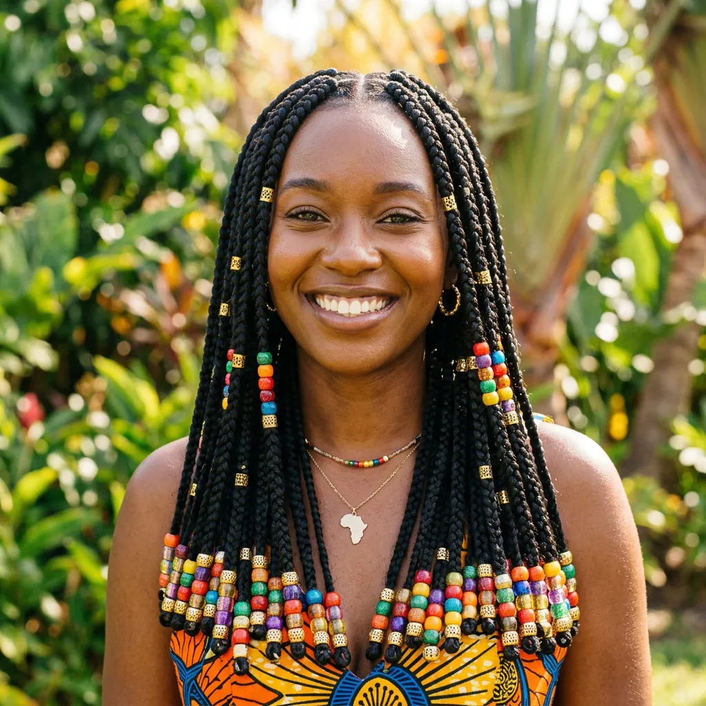 Braids with Beads Hairstyles Ideas