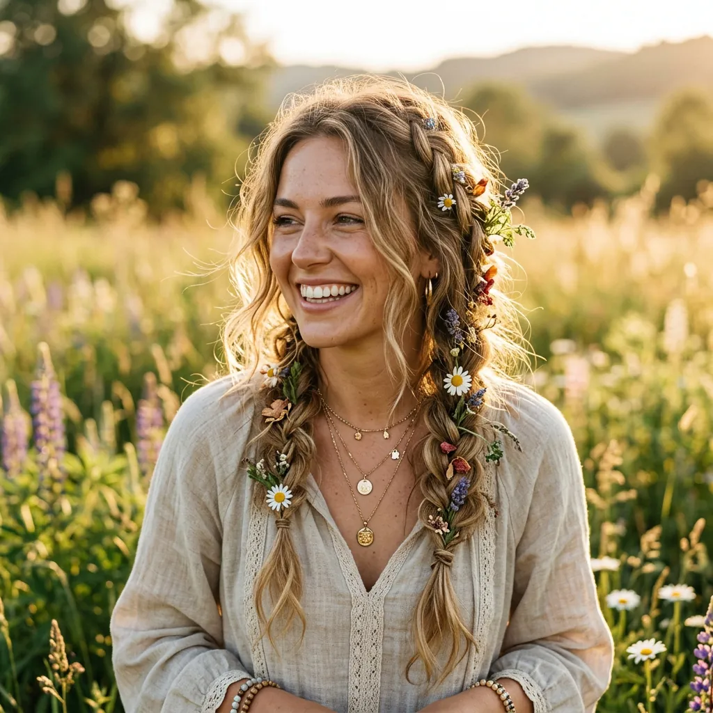 Boho Hairstyles Ideas