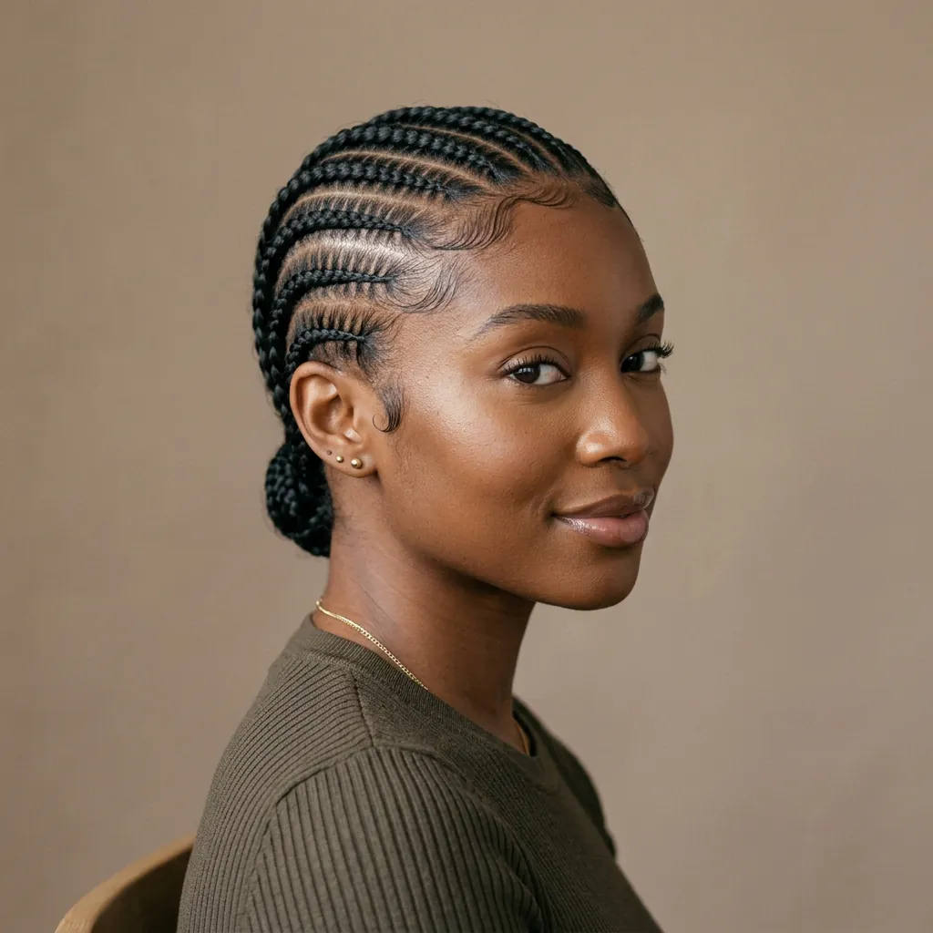 Cornrow Braids Hairstyles with Braids