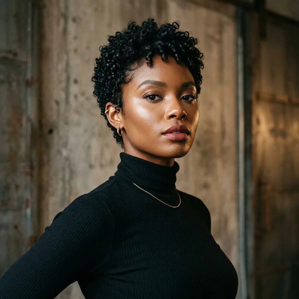 Pixie Cut hairstyles for curly hair Ideas