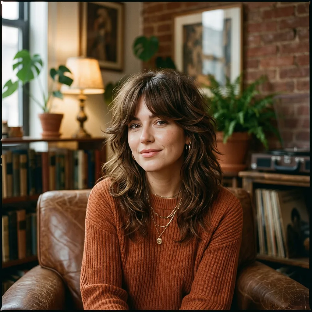  Layers hairstyles with bangs Ideas
