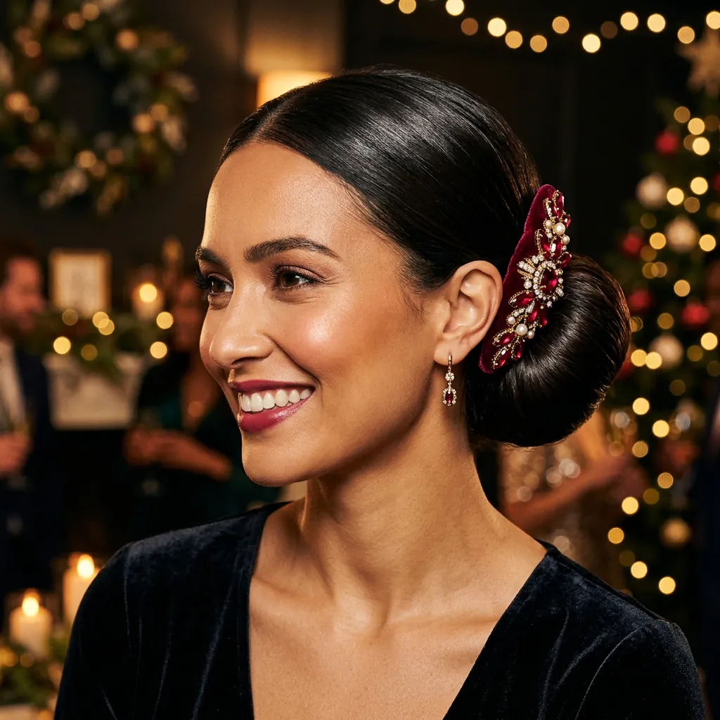 30 Hairstyles with Clips Ideas Creative Ways to Style Your Hair 27 Holiday Party Clip Hairstyle Ideas