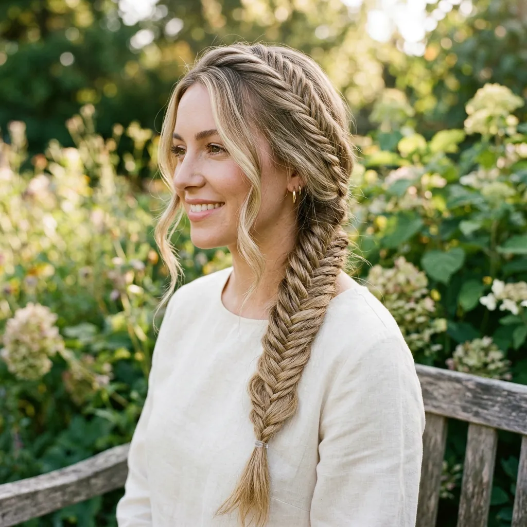 Fishtail Braid Hairstyles with Braids
