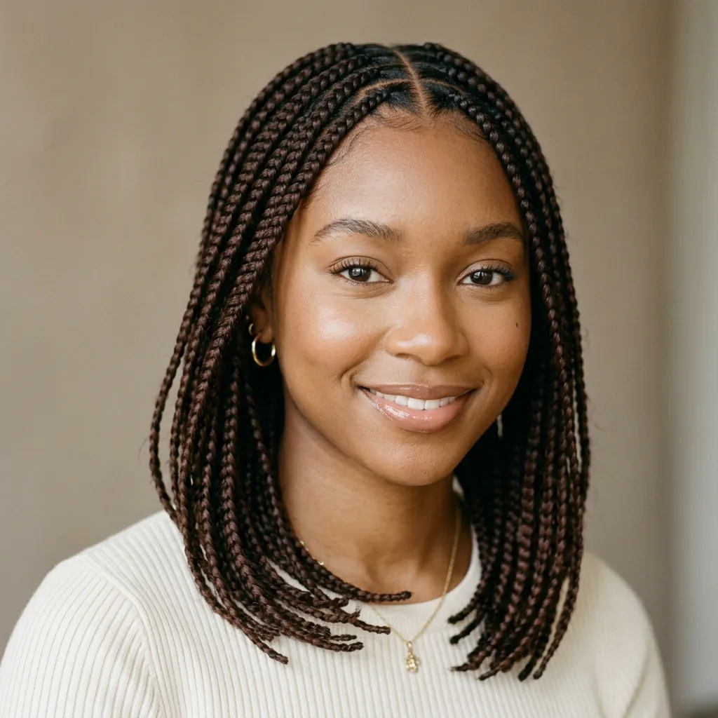 Knotless Braids Hairstyles with Braids