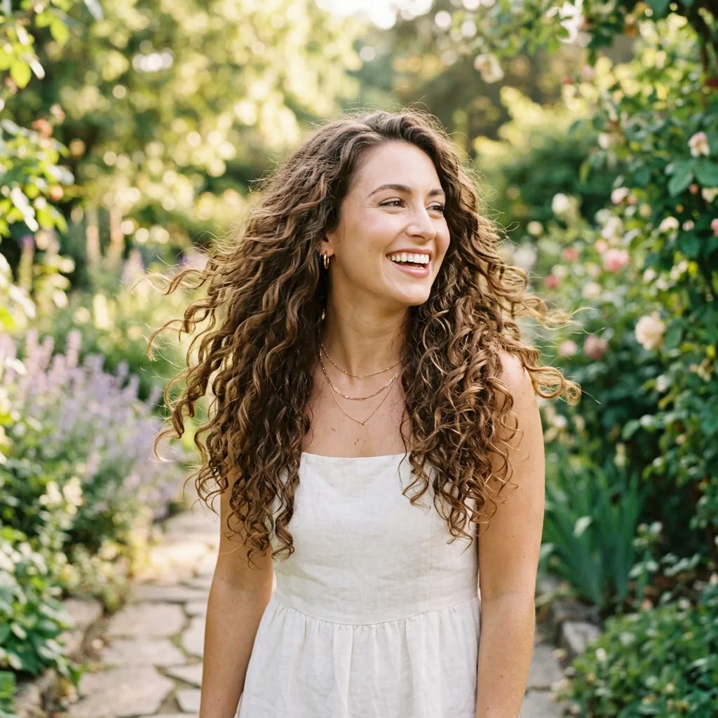 Long Layered hairstyles for curly hair Ideas
