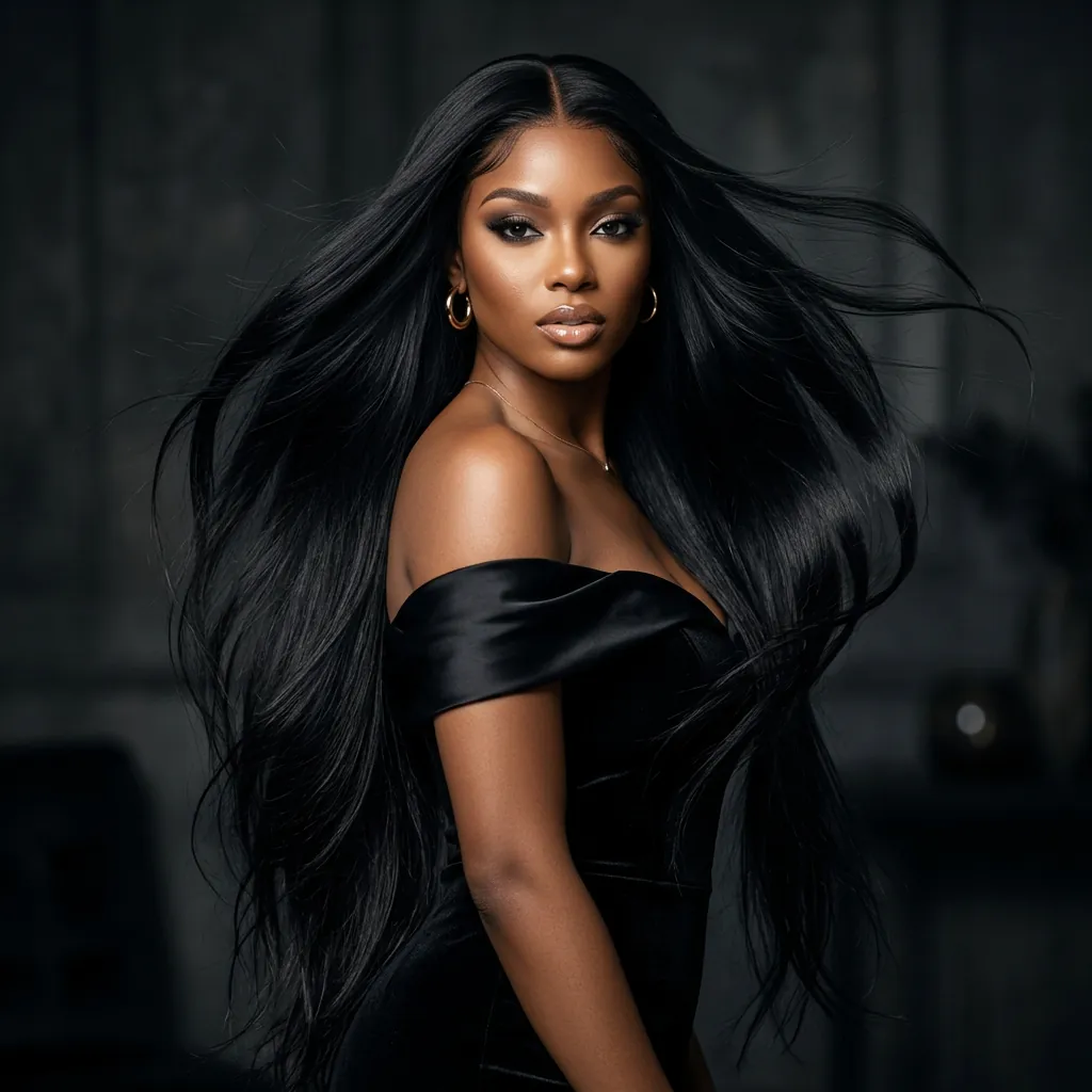 Frontal Hairstyles for Long Hair