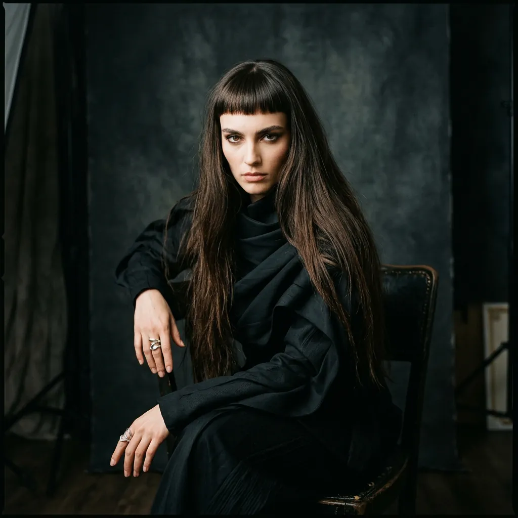 Micro Bangs Hairstyle Ideas