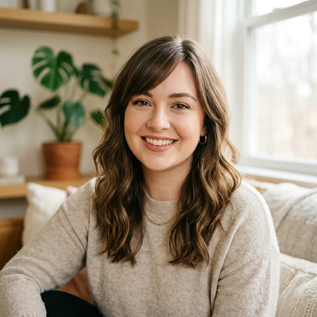 Round Face hairstyles with bangs Ideas