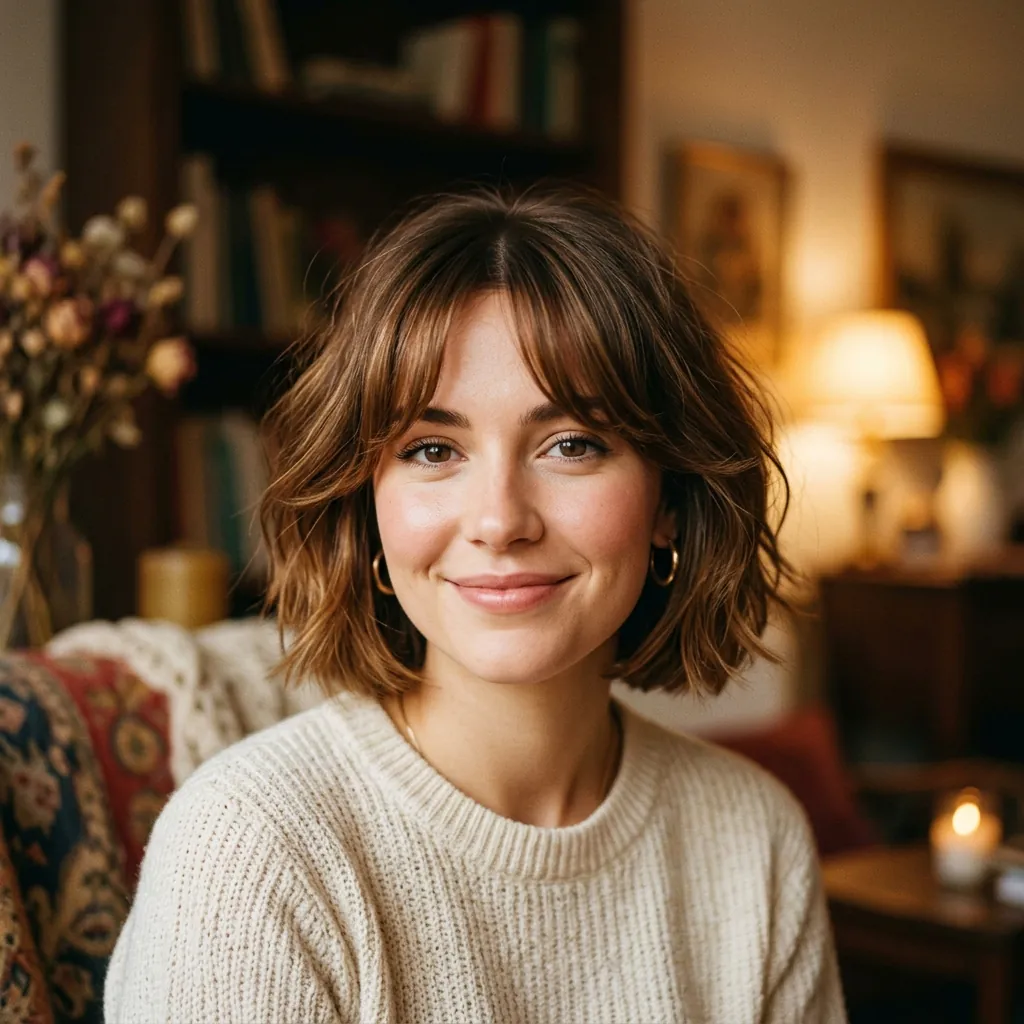 30 Hairstyles Short Hair Ideas That Prove Less Is Absolutely More 27 Curtain Bangs hairstyles short hair Ideas