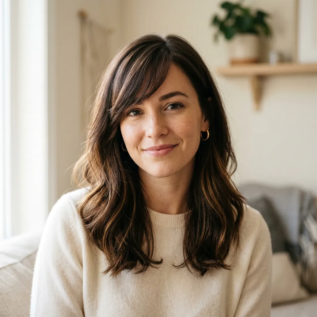 Side Swepthairstyles with bangs Ideas