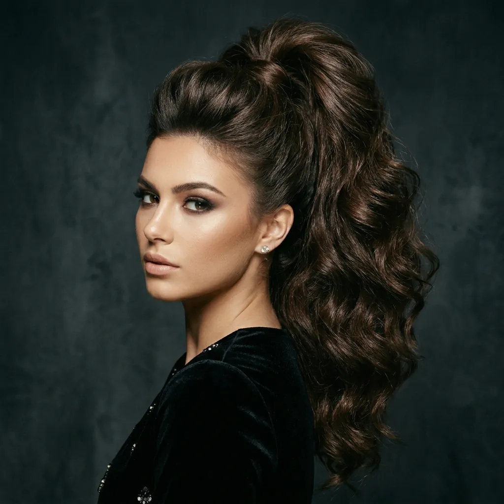 Hairstyles Ponytail Ideas: 30 Stunning Looks That Will Absolutely Transform Your Style 12 Voluminous Ponytail Hairstyles Idea