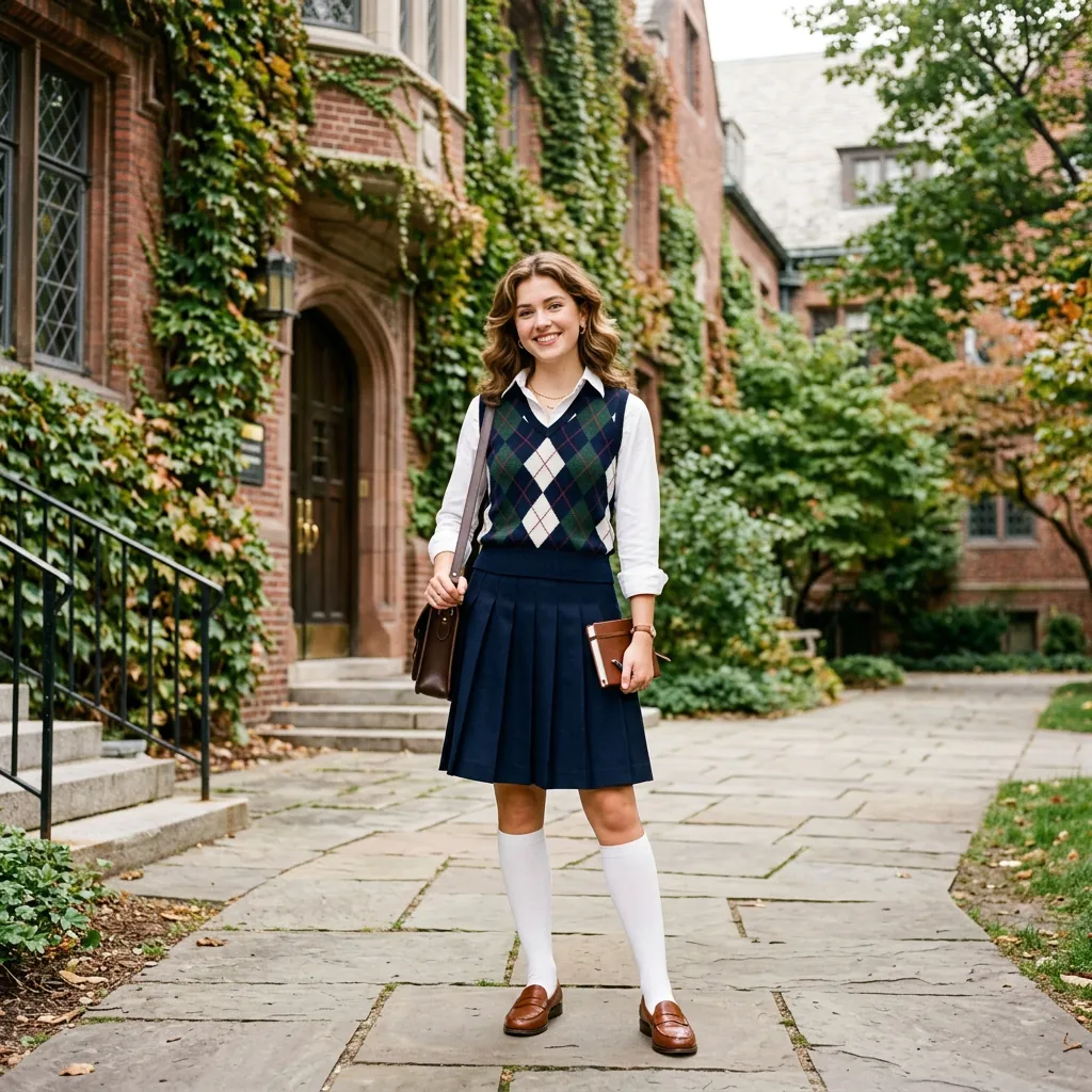 Outfit Ideas Girl: 30 Creative Looks to Inspire Your Style 13 Preppy Outfit Idea Girl