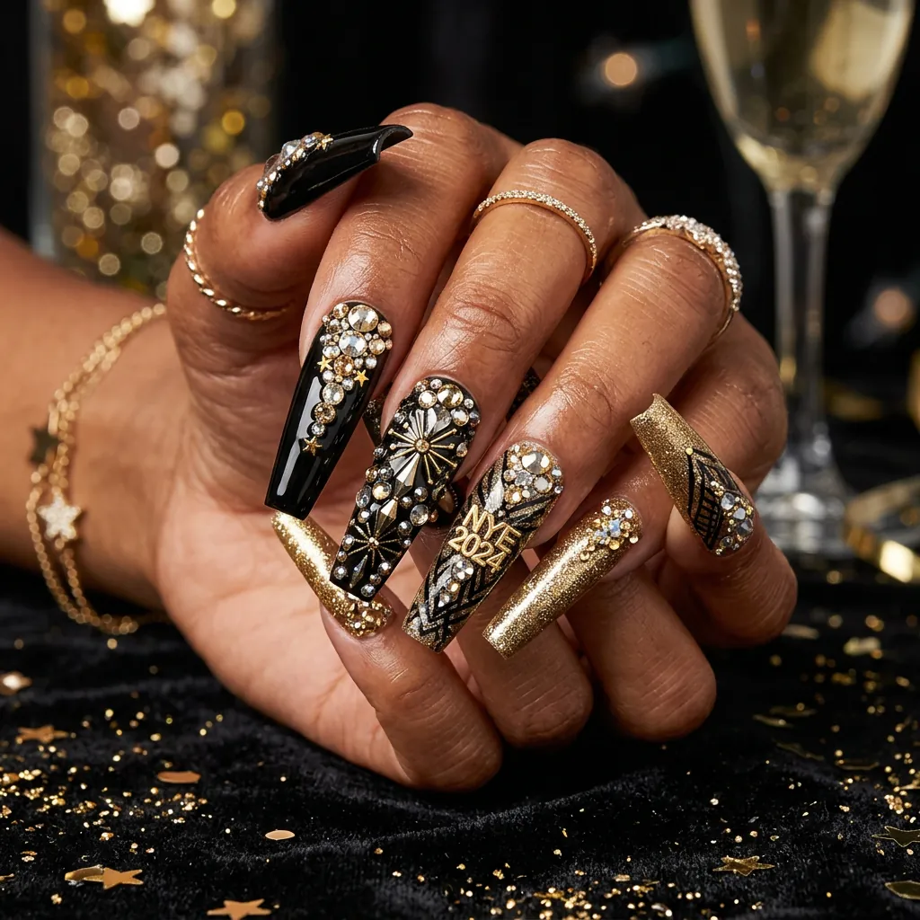 Long Acrylic Nail Ideas