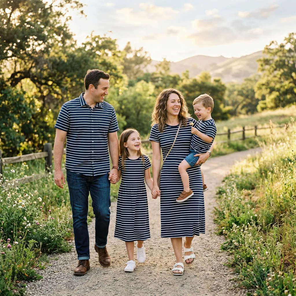 Family Matching Outfit Idea