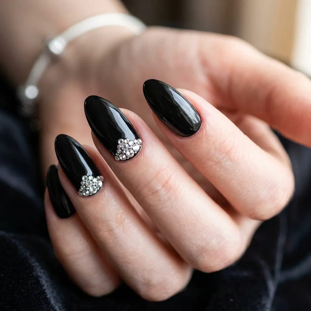 Rhinestone Nail Ideas