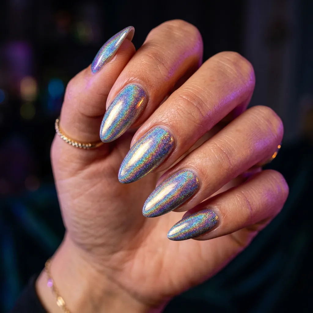 Holographic Nail Ideas