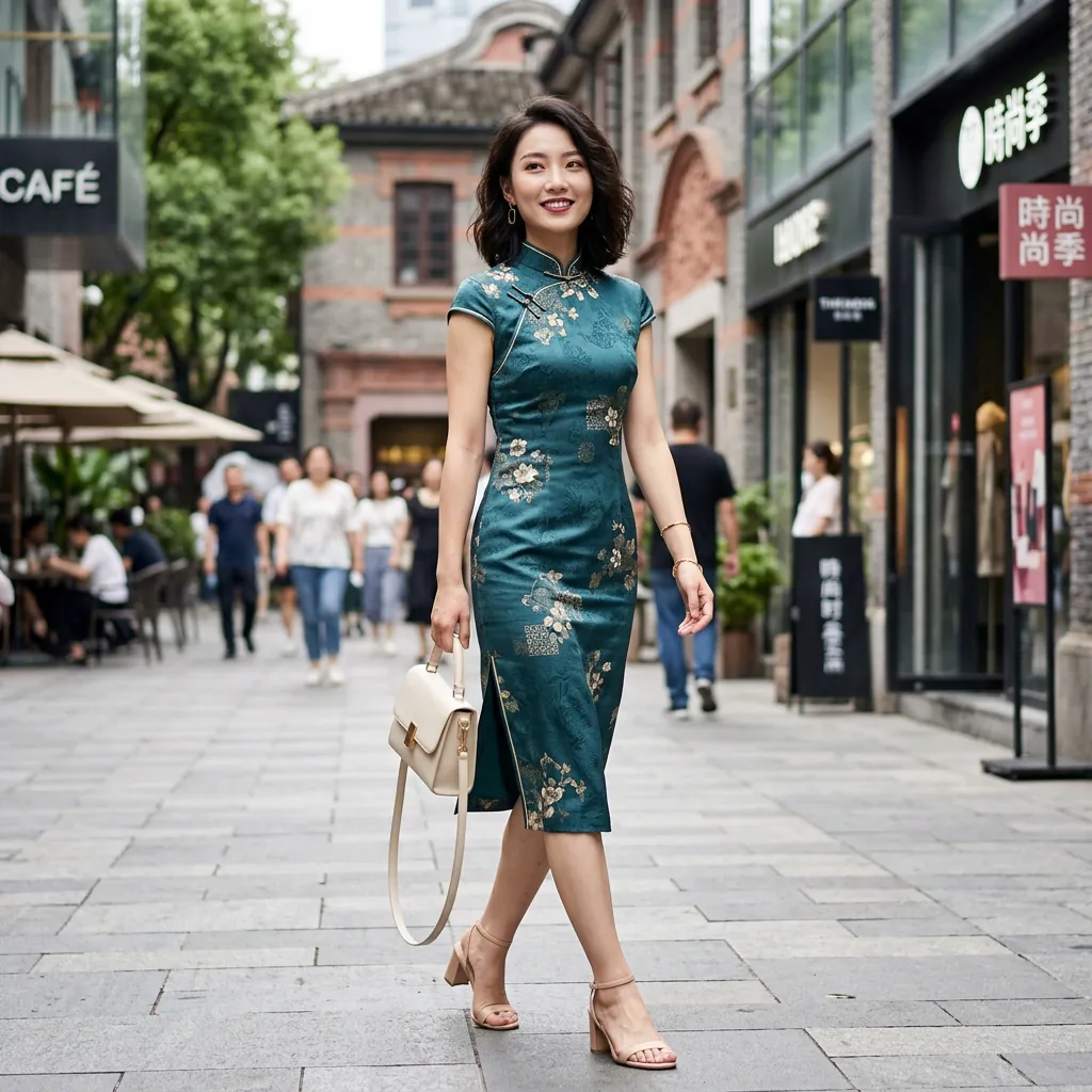 Modern Cheongsam Look